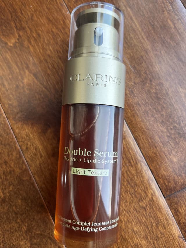 Clarins Double Serum Light Texture  review photo by KatieKanp