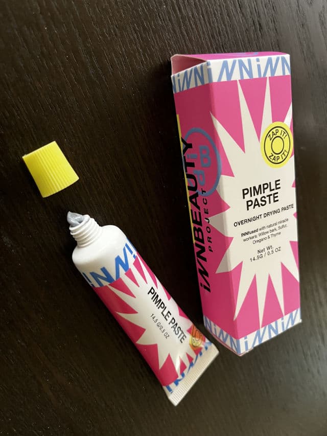 INNBeauty Project Pimple Paste Overnight Blemish Drying Paste review photo by KatieKanp