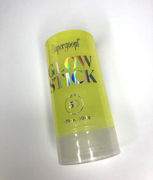 Supergoop! Glow Stick Sunscreen SPF 50 review photo by snwskin