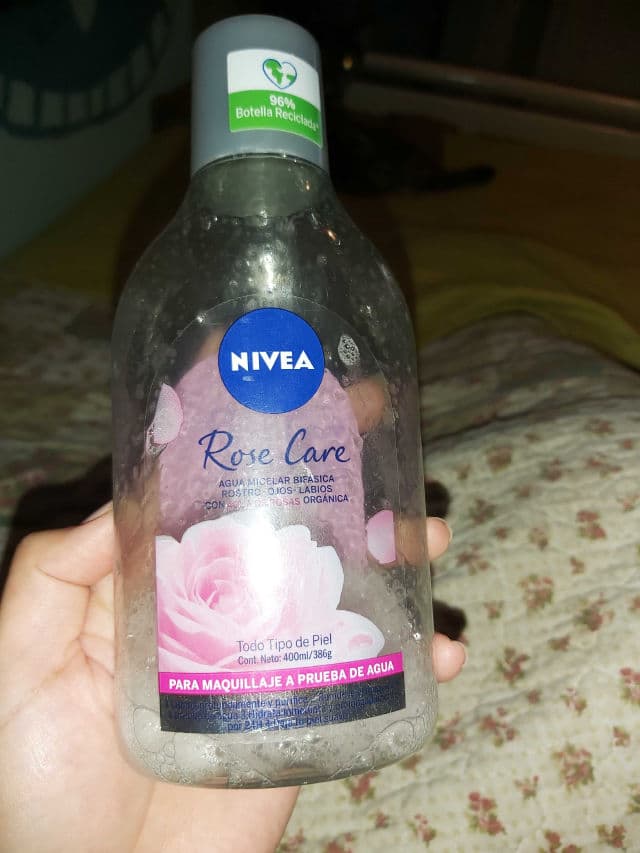 Nivea Rose Care Micellar Water with Organic Rose Water review photo by Pinkygirl26