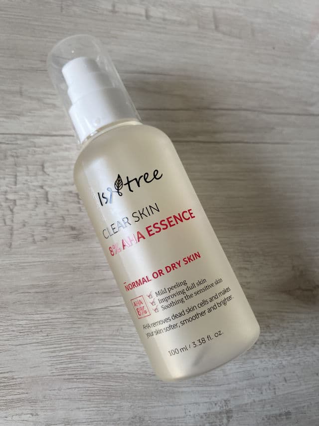 ISNTREE Chestnut AHA 8% Clear Essence review photo by Shivach