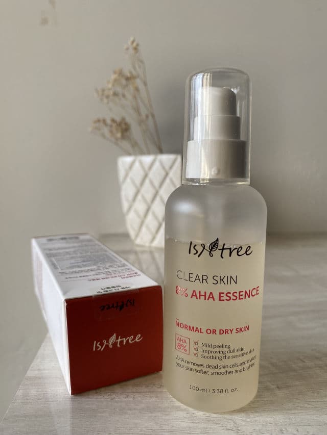 ISNTREE Chestnut AHA 8% Clear Essence review photo by Shivach