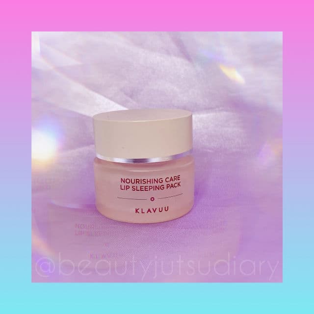 Klavuu Nourishing Care Lip Sleeping Pack review photo by BeautyJutsuDiary