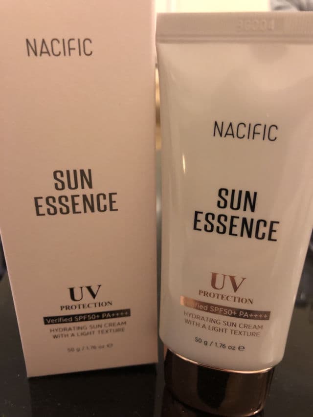 Nacific Vegan Sun Essence SPF50+ PA++++ review photo by l88exa