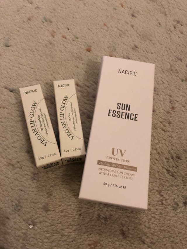 Nacific Vegan Sun Essence SPF50+ PA++++ review photo by l88exa