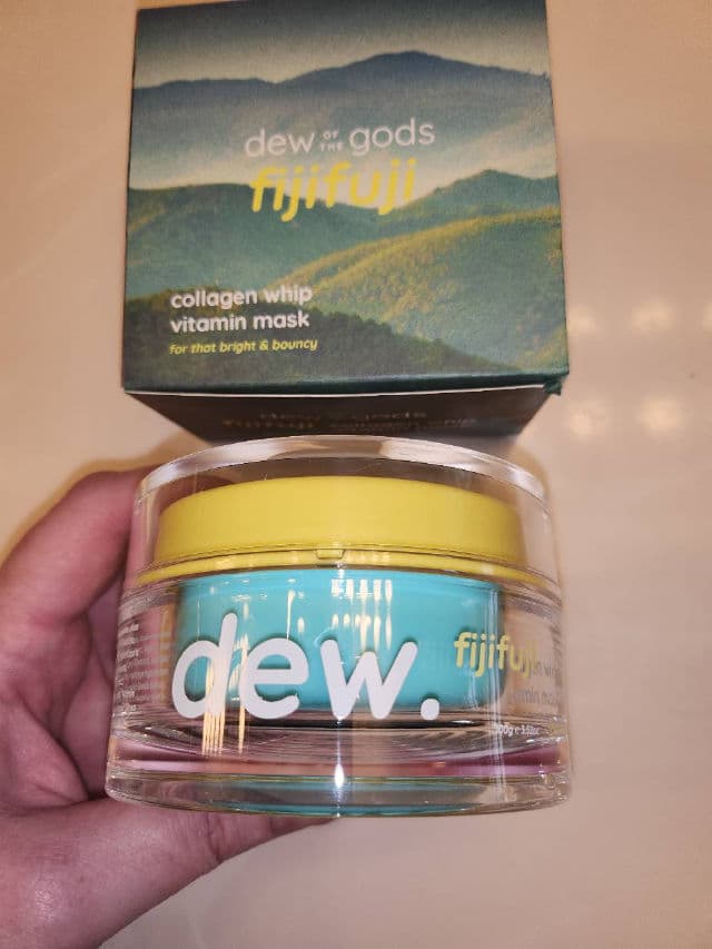 DEW of the GODS FijiFuji Collagen Vitamin Mask review photo by NikiRed72