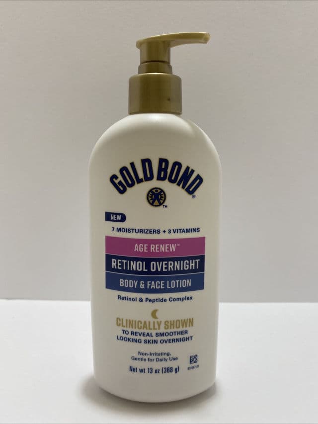 Gold Bond Age Renew Retinol Overnight Body Lotion review photo by christidiane