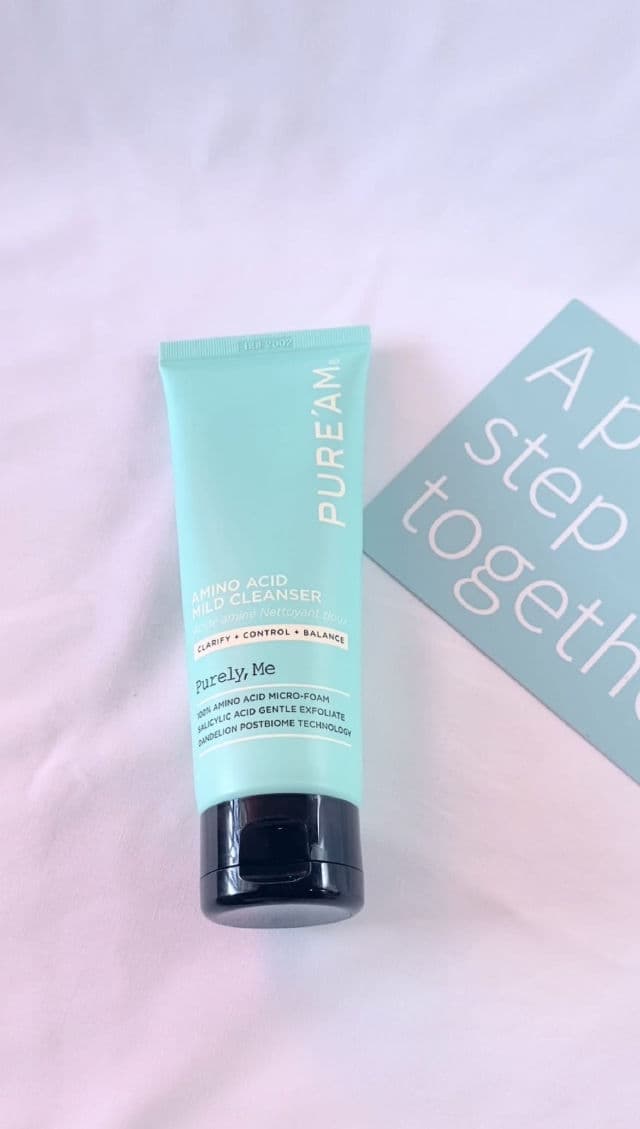 Pure'am Amino Acid Mild Cleanser  review photo by dreamyglowyskin