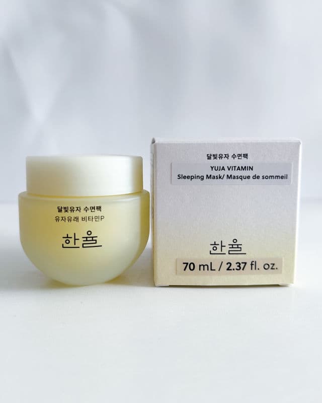 Hanyul Yuja Vitamin Sleeping Mask review photo by dreamyglowyskin