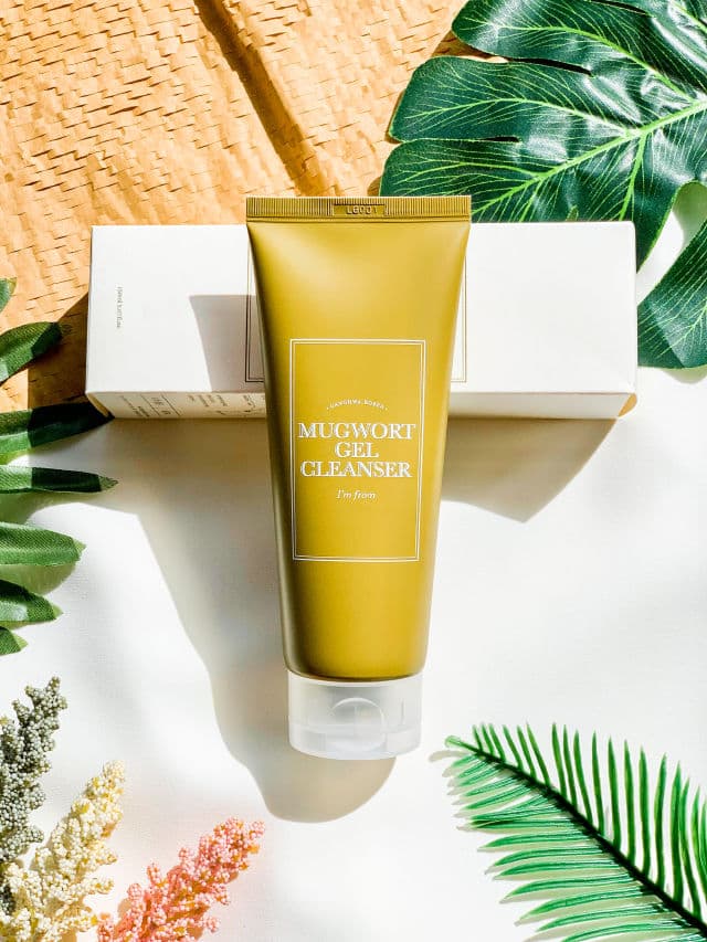 I'M FROM Mugwort Gel Cleanser review photo by skincarebykaye