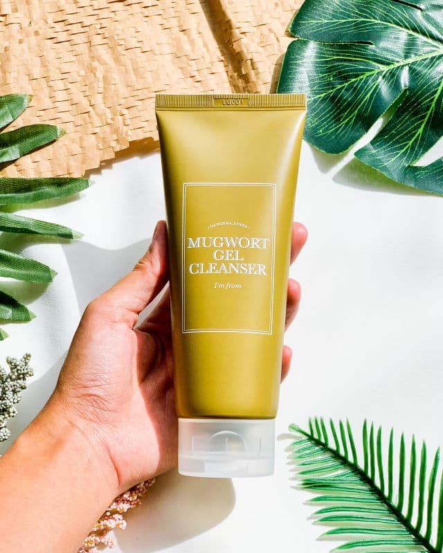 I'M FROM Mugwort Gel Cleanser review photo by skincarebykaye