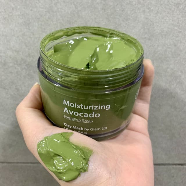 Glam Up Moisturizing Avocado Clay Mask review photo by Glowskinglow