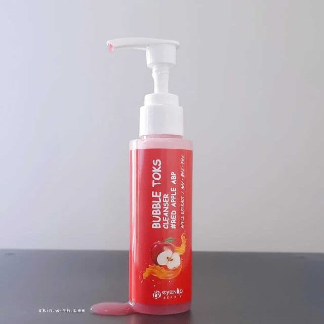 EYENLIP Ceramide Red Toks Bubble Cleanser review photo by skinwithzee