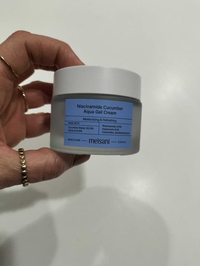 Meisani Niacinamide Cucumber Aqua Gel Cream review photo by tonirrp