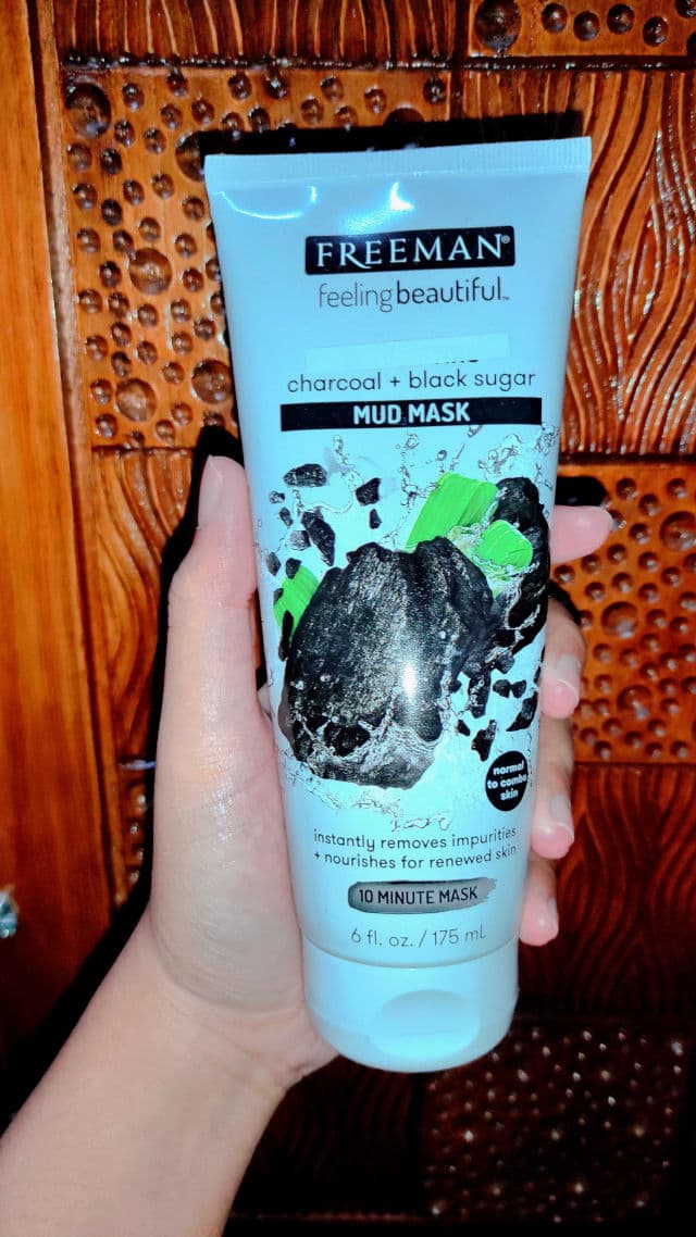 Freeman Feeling Beautiful Detoxifying Charcoal + Black Sugar Mud Mask review photo by shntrzz