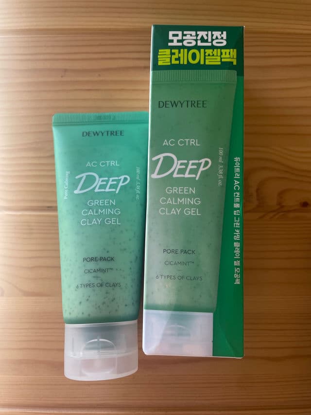 AC Ctrl Deep Green Calming Clay Gel Pore Pack product review