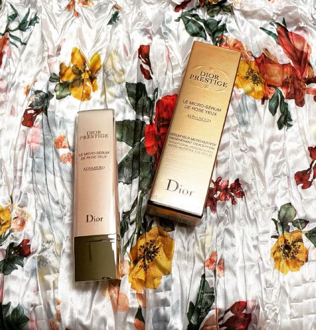 Dior Prestige Le Micro-Sérum de Rose Yeux review photo by jpjpleeee