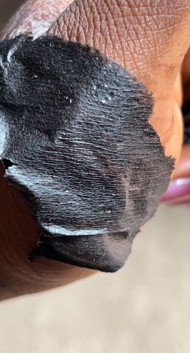 Garnier PureActive Charcoal Anti-Blackhead Peel Off Mask  review photo by Pickybella22
