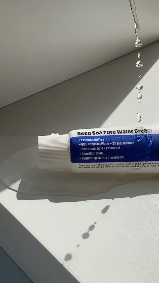 Essential Oil-Free Deep Sea Pure Water Cream product review