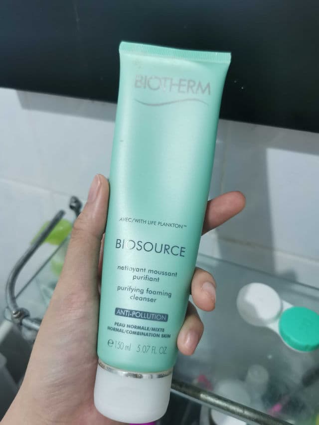 Biotherm Biosource Purifying Foaming Cleanser review photo by kyioshi9809
