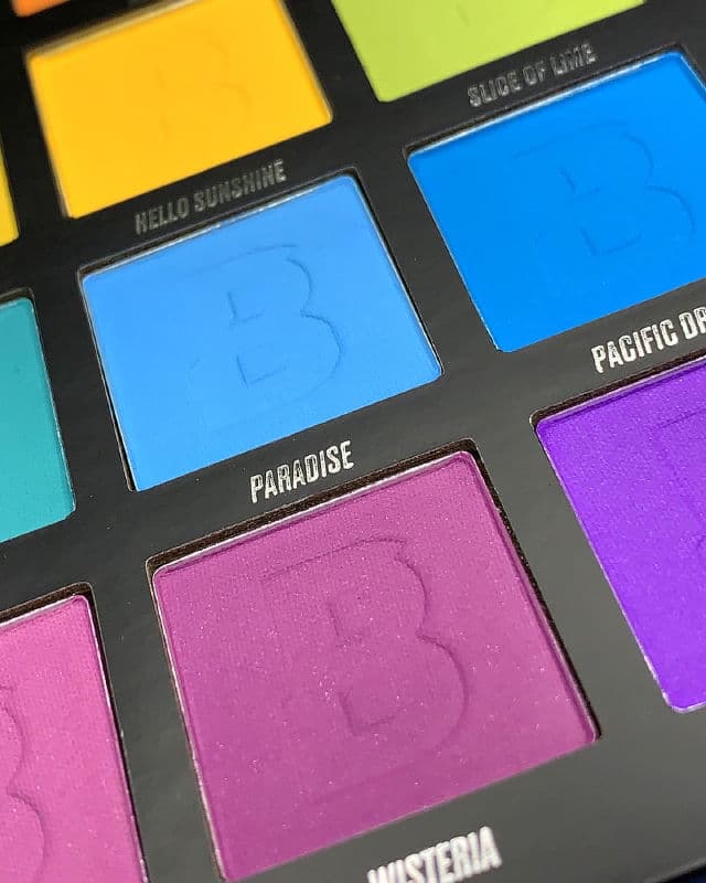 Beauty Bay Bright Matte 42 Colour Palette review photo by makeupartistmya