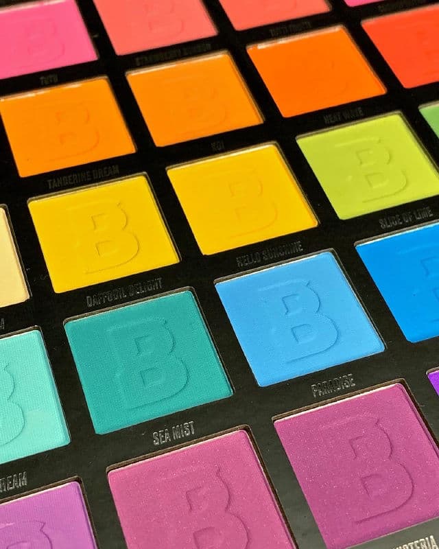 Beauty Bay Bright Matte 42 Colour Palette review photo by makeupartistmya