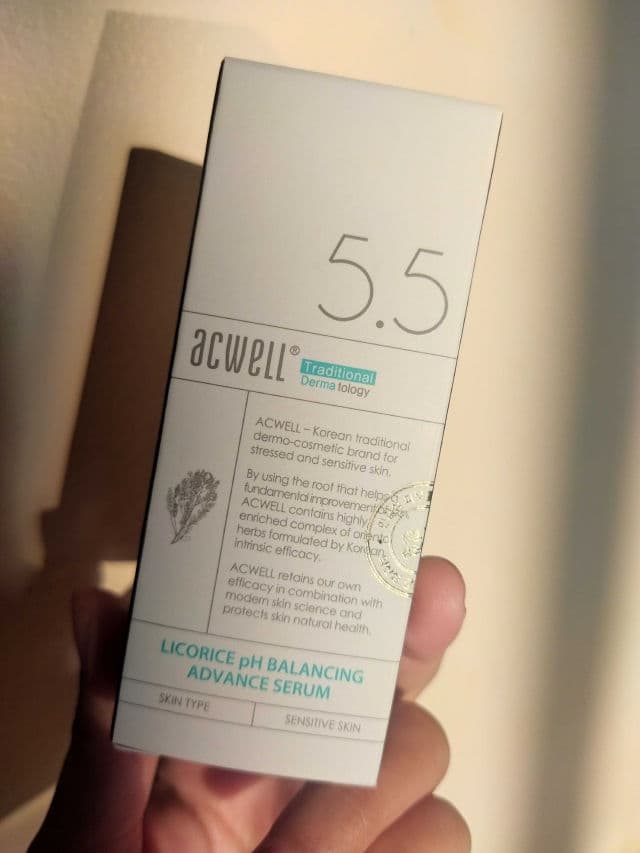 ACWELL Licorice pH Balancing Advance Serum review photo by Chantiara