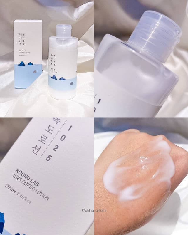 Round Lab 1025 Dokdo Lotion  review photo by GhinaAH