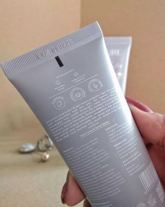 N'Pure Noni Probiotics Cleanse Me Softly Gel Cleanser review photo by GhinaAH