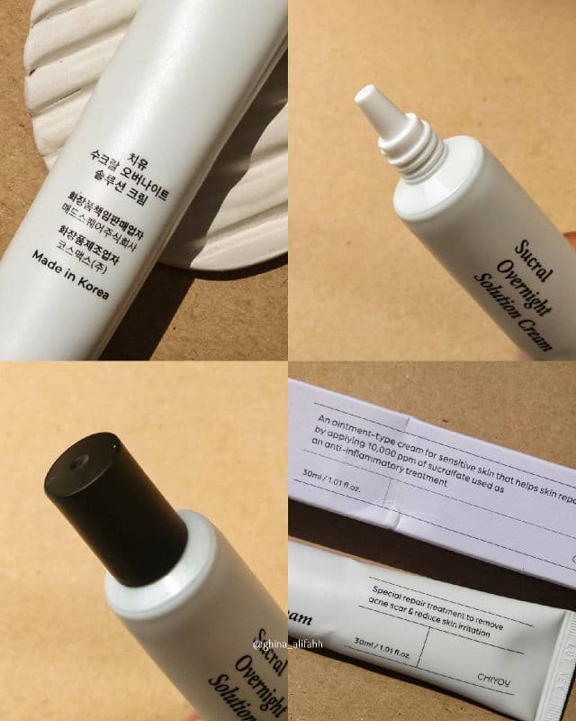 CHIYOU Sucral Overnight Solution Cream review photo by GhinaAH