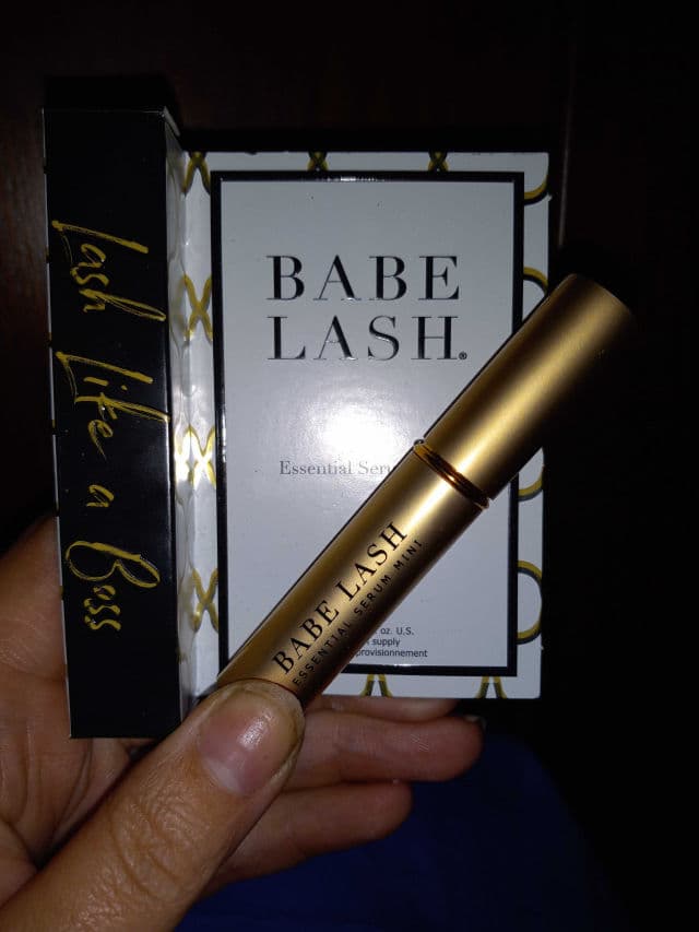 Babe Lash Essential Serum review photo by SicilianReviewer