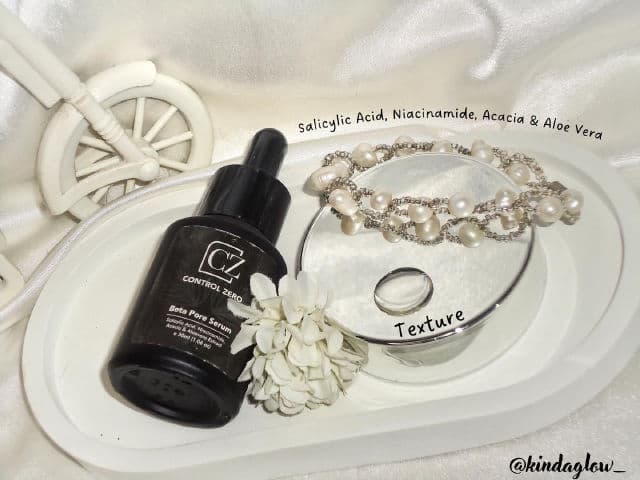 Control Zero Beta Pore Serum review photo by kindaglow