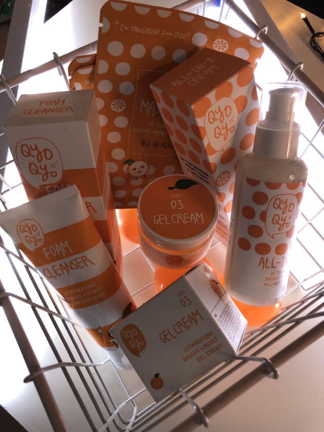 Qyo Qyo Tangerine Bright and Moist Mask Sheet Pack review photo by nabtly