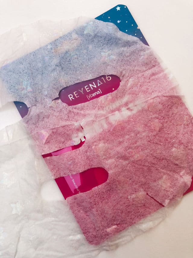 REYENA16 Moist Glittering Sheet Mask review photo by nabtly