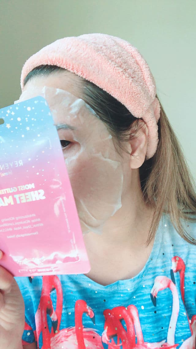 REYENA16 Moist Glittering Sheet Mask review photo by nabtly