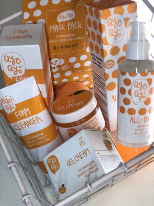 Qyo Qyo Tangerine Bright and Moist Mask Sheet Pack review photo by nabtly