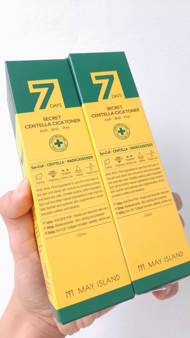 MAY ISLAND 7 Days Secret Centella Cica Toner review photo by Kimjoohans
