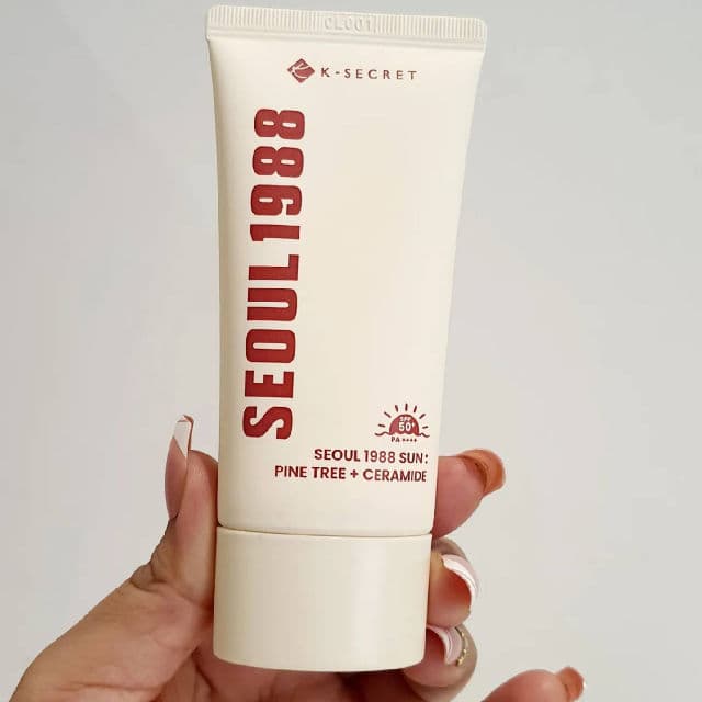 K-Secret Seoul 1988 Sun : Pine Tree + Ceramide SPF50+ PA++++ review photo by Picky44971