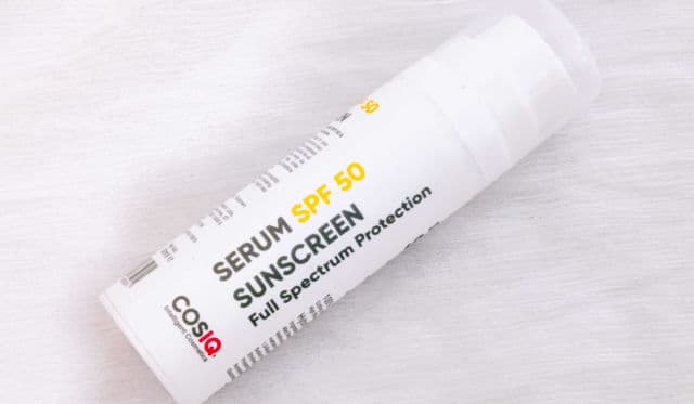 COSiQ SPF 50 Sunscreen Serum review photo by skincarewithbookworm
