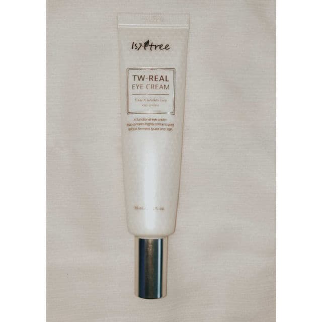 ISNTREE TW-Real Eye Cream review photo by skincarewithbookworm
