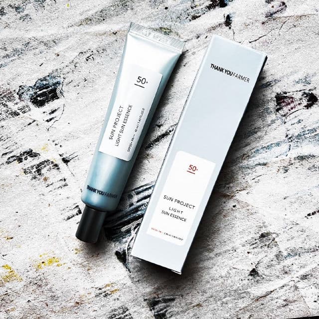 THANK YOU FARMER Sun Project Light Sun Essence SPF50+ PA+++ review photo by krpaine87