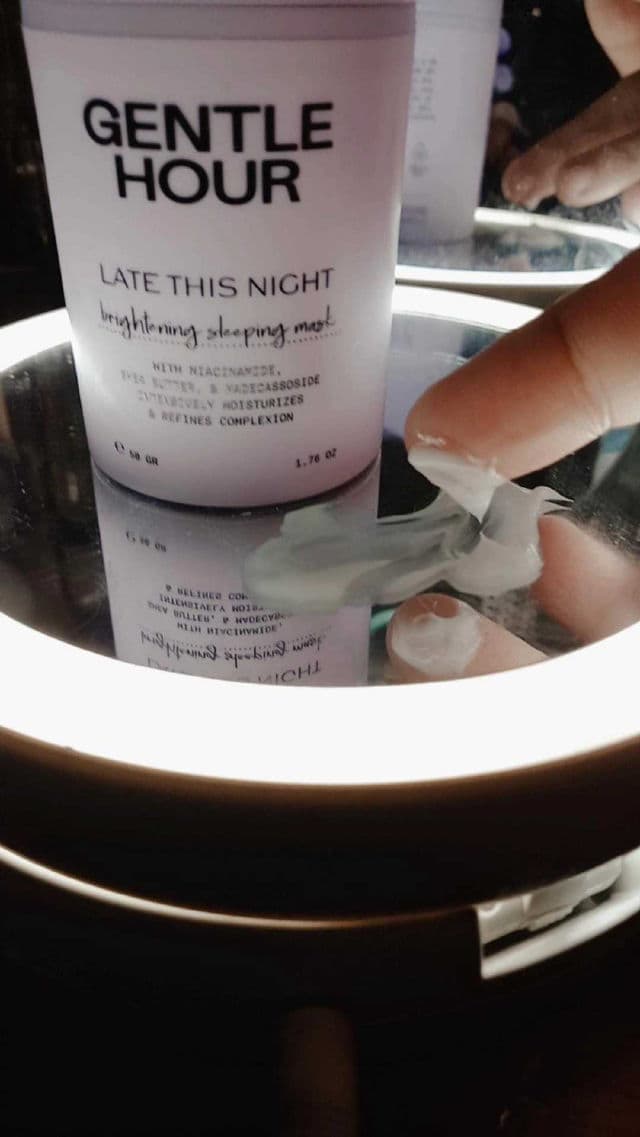 Gentle Hour Late This Night Brightening Sleeping Mask review photo by Lalilulelo