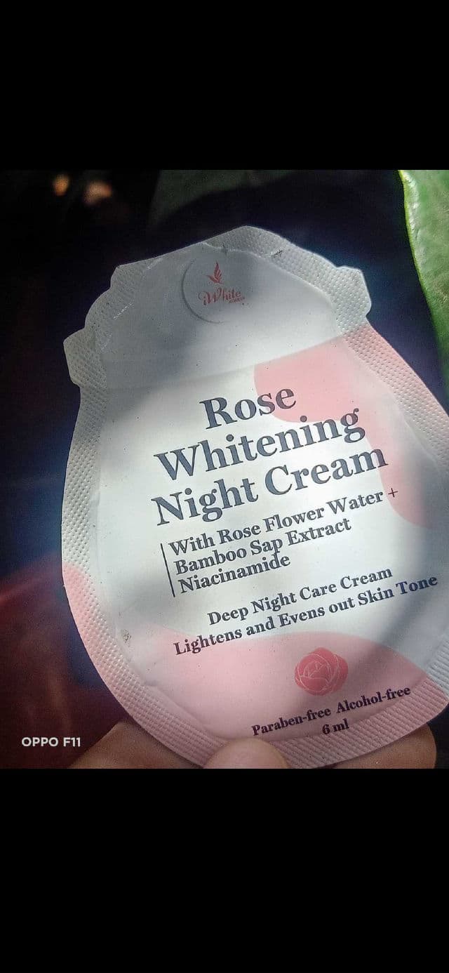 iWhite Korea Rose Whitening Night Cream review photo by Dewyskinyouhave