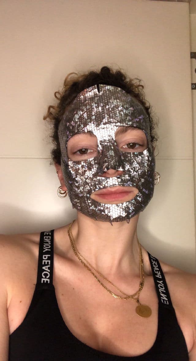 Pure Aura Halo Glow Hologram Foil Mask review photo by AlissonK