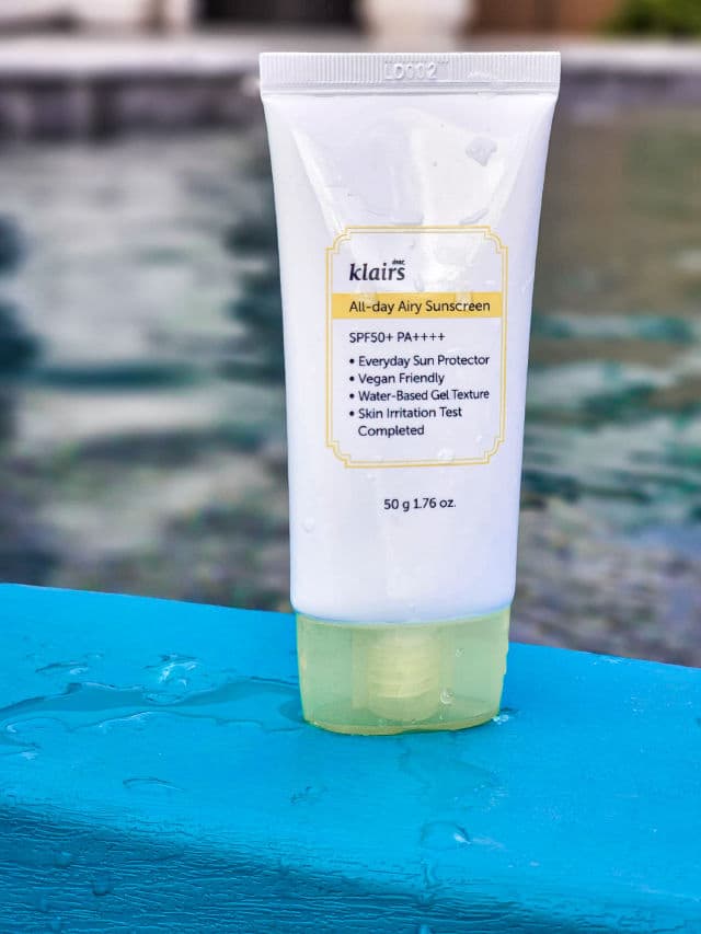 All-day Airy Sunscreen SPF50+ PA++++ product review