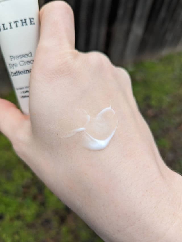 BLITHE Pressed Eye Cream Caffeine 1.0 review photo by olaleks