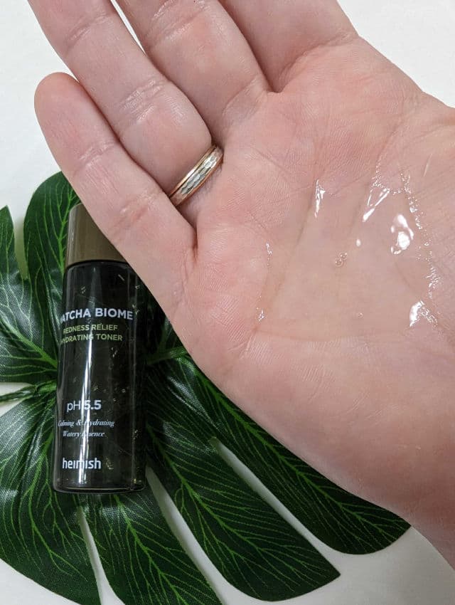 Matcha Biome Redness Relief Hydrating Toner product review
