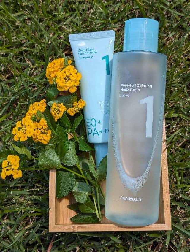 numbuzin No.1 Pure-Full Calming Water Sunscreen SPF50+ PA++++  review photo by olaleks