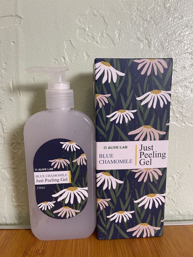 ALIVE:LAB Blue Chamomile Just Peeling Gel review photo by KyubiNo