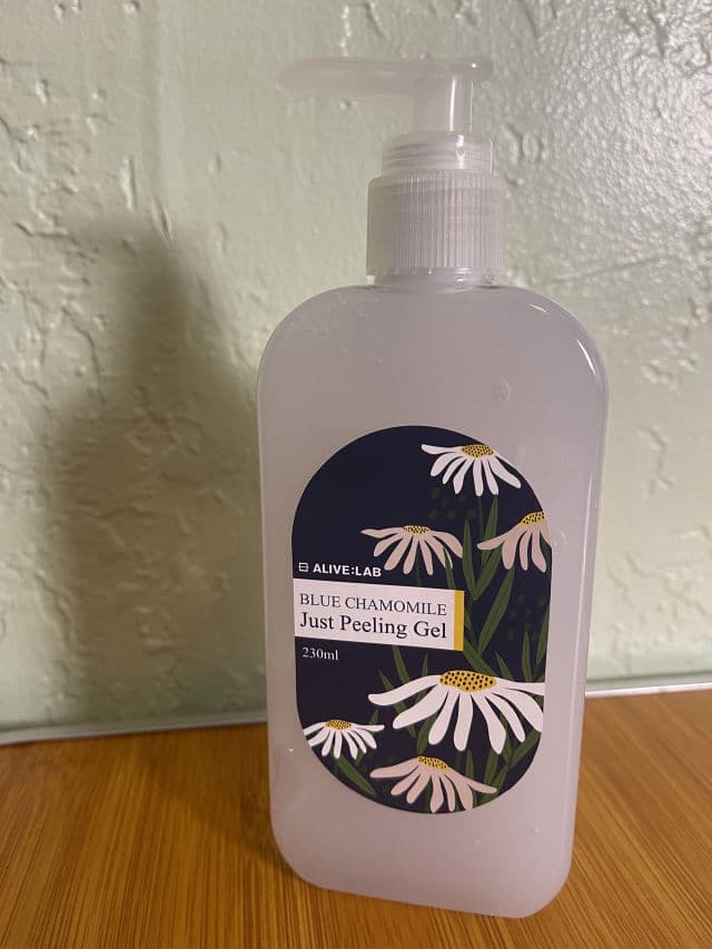 ALIVE:LAB Blue Chamomile Just Peeling Gel review photo by KyubiNo